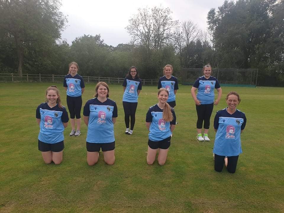 Woodmancote CC Womens Team Wear Hollie with Pride